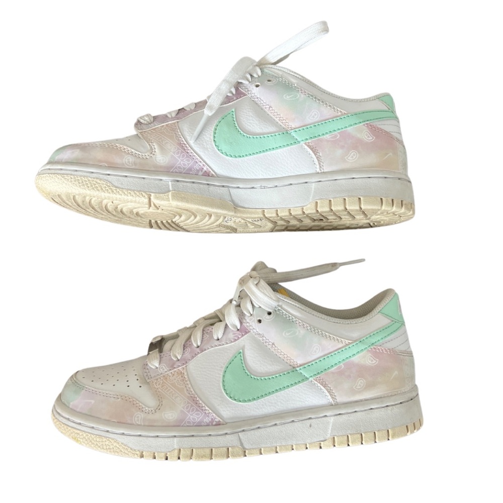Nike Dunk Low Pastel Paisley 6Y